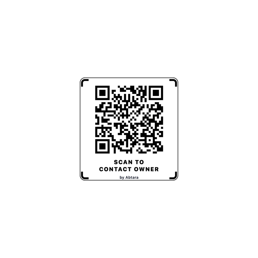 Bike QR Code Sticker