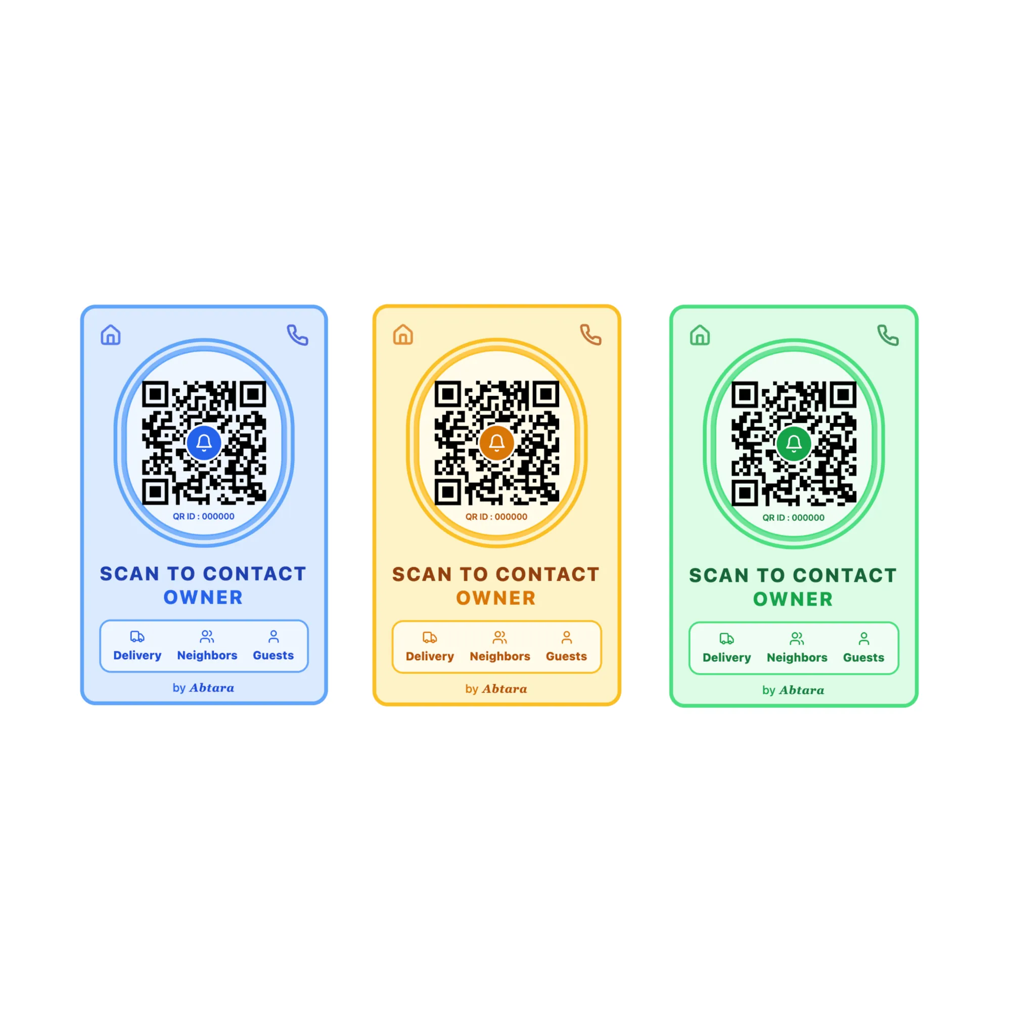 Home QR Code Sticker